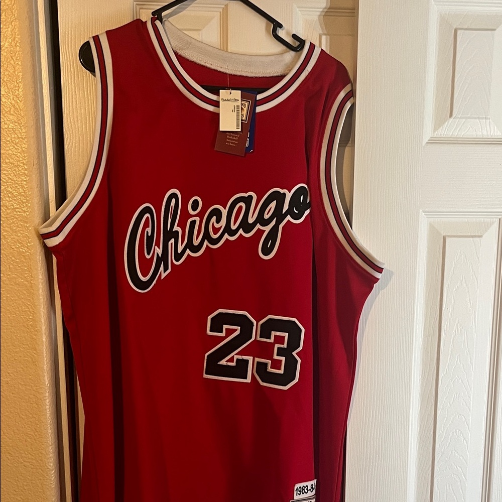 Mitchell & Ness Chicago Red Jersey